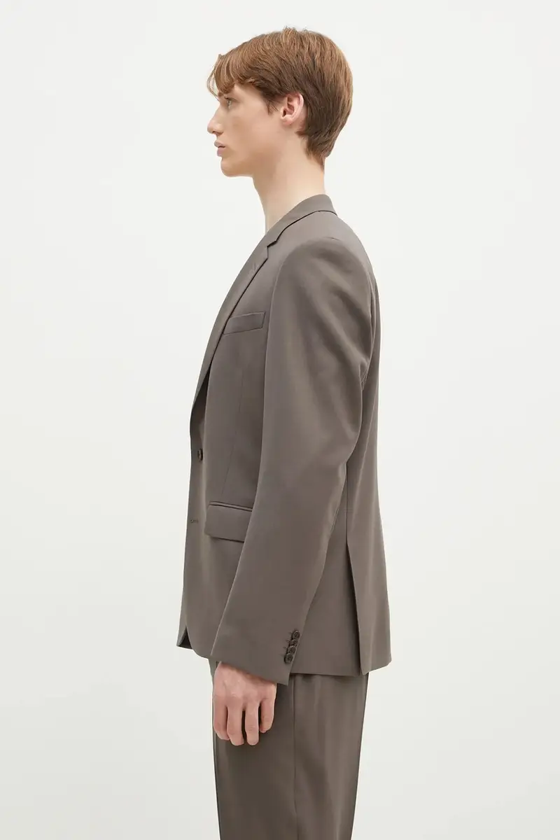 abito in lana colore marrone M1R-1457-M00001 miniatura 4