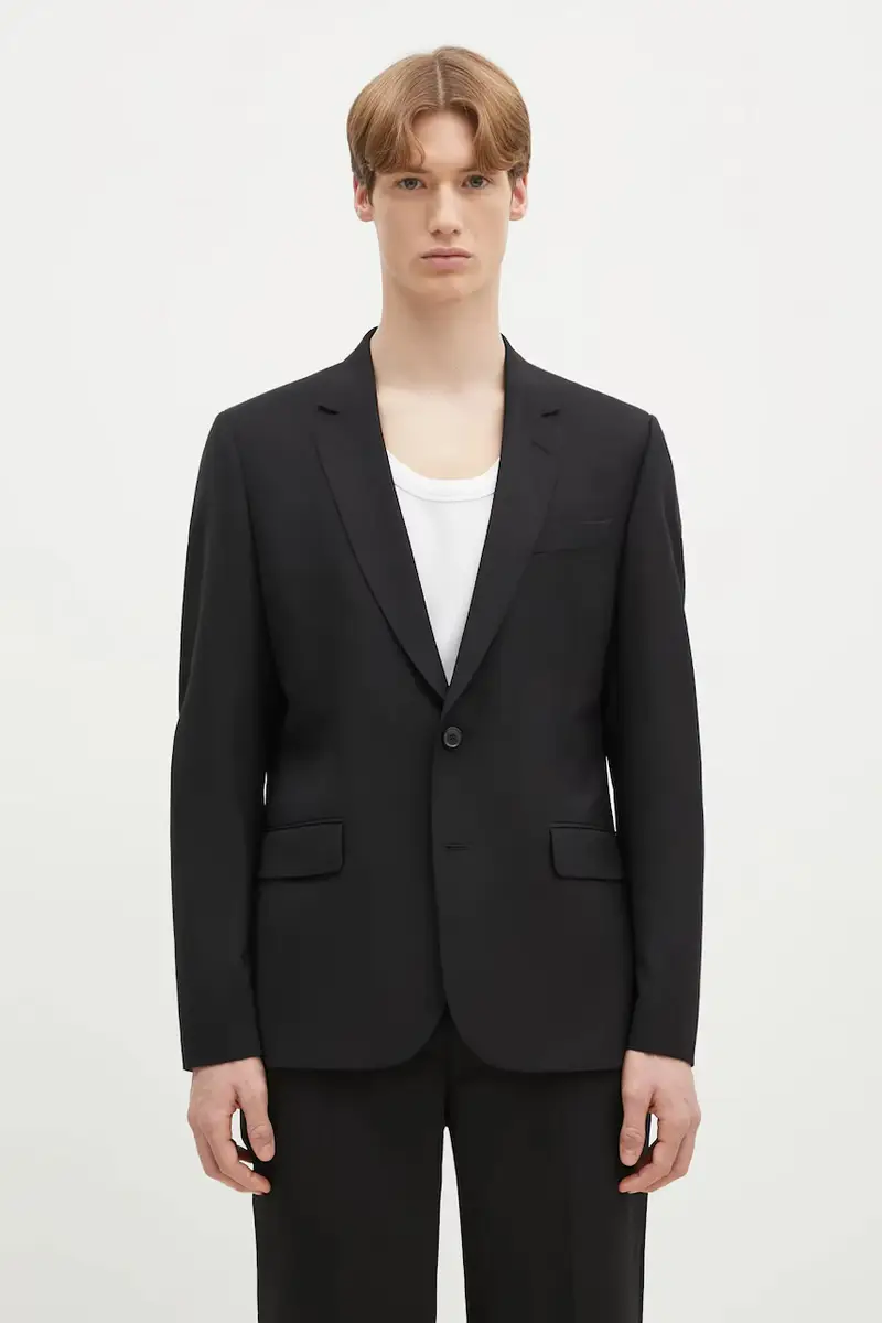 abito in lana Nero miniatura 2