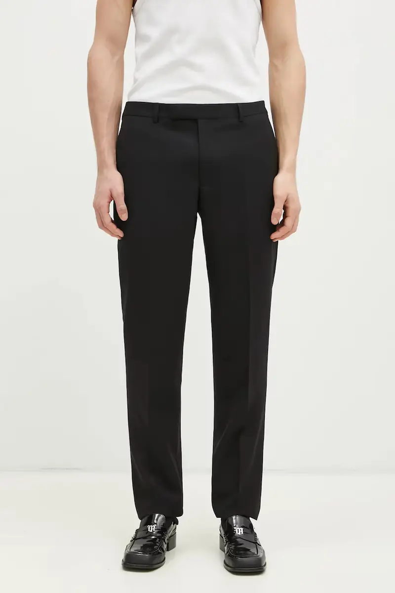 abito in lana Nero miniatura 3