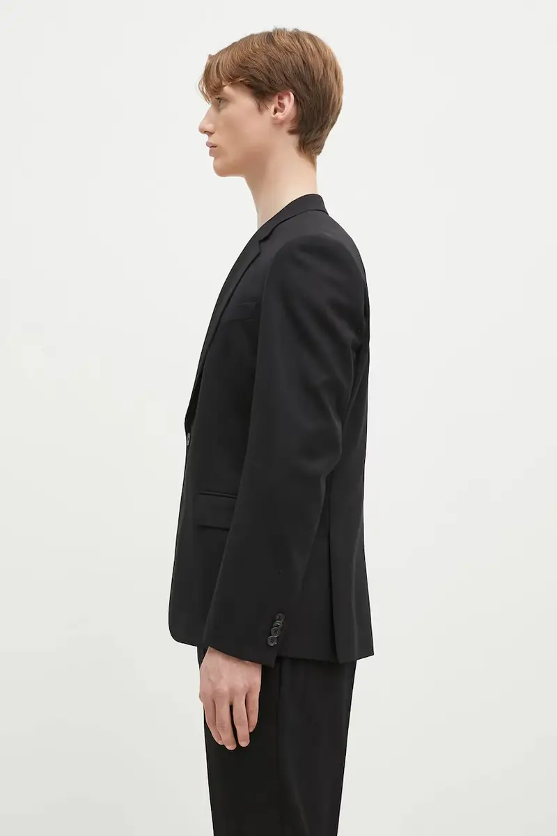 abito in lana Nero miniatura 4