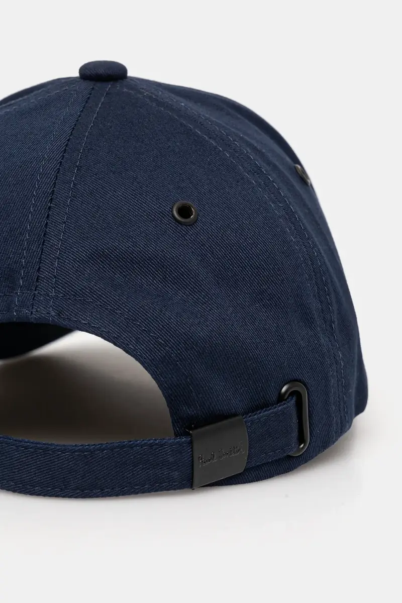 berretto da baseball in cotone colore blu navy con applicazione M1A.987DT.POZEB miniatura 2