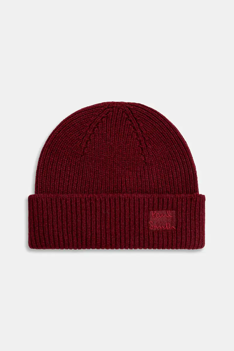 berretto in lana 0 colore granata M1A-383MK-T719