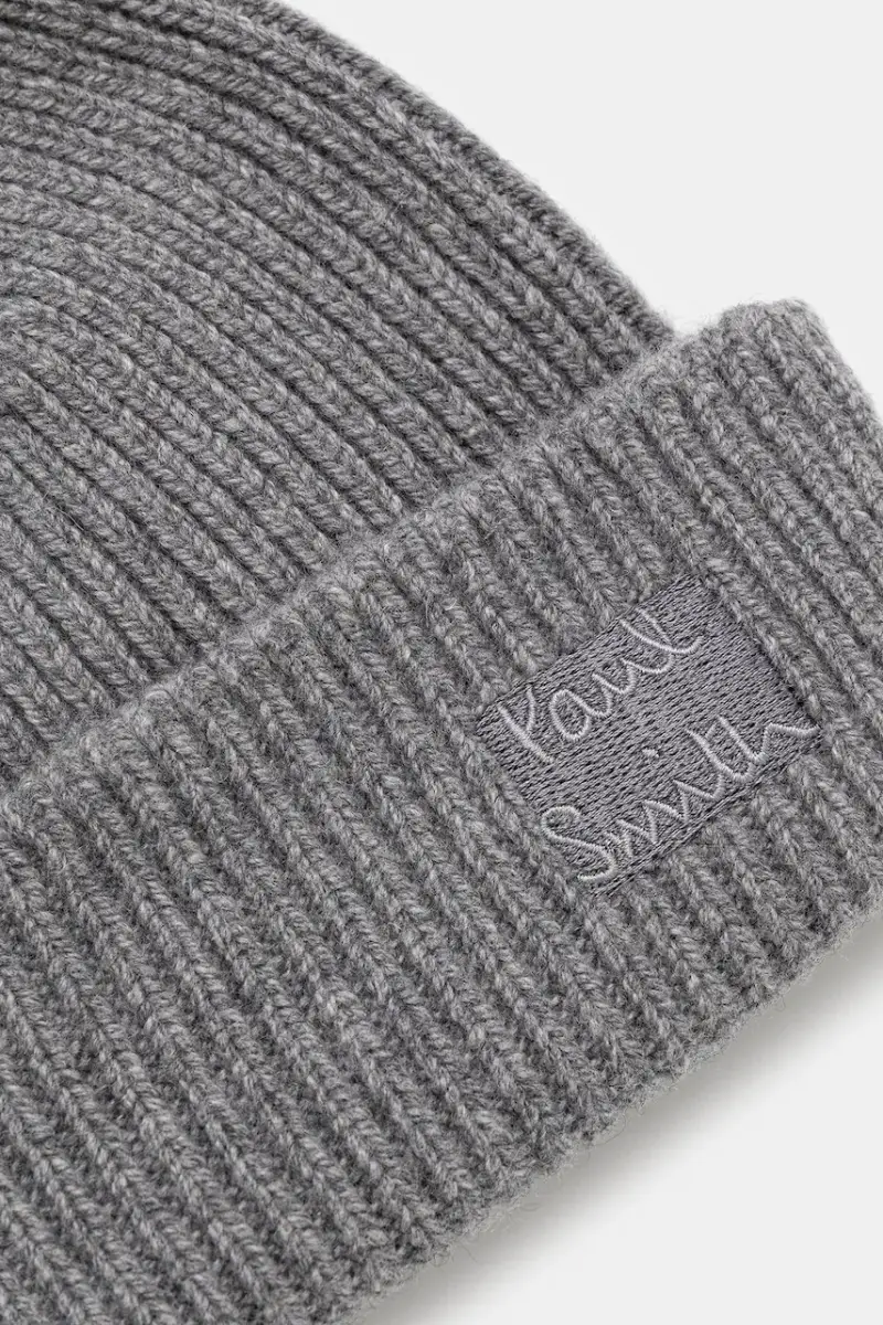 berretto in lana 0 colore grigio M1A-383MK-T719 miniatura 3