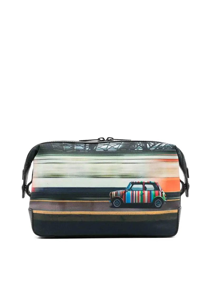 Borsa di lavaggio a stampa OAD Nero