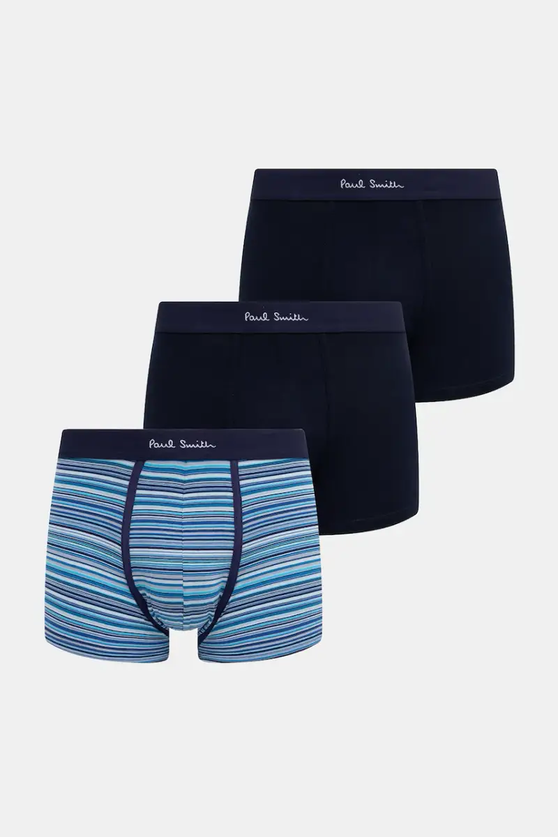 boxer pacco da 3 colore blu navy M1A-914-M3PKG