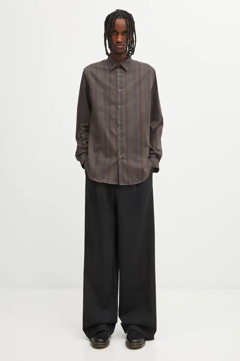 camicia in cotone 0 uomo M1R-901U-T02794 Multicolore miniatura 5