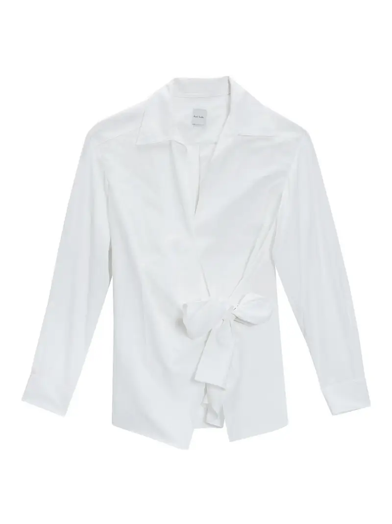 Camicia Incrocio Bianco