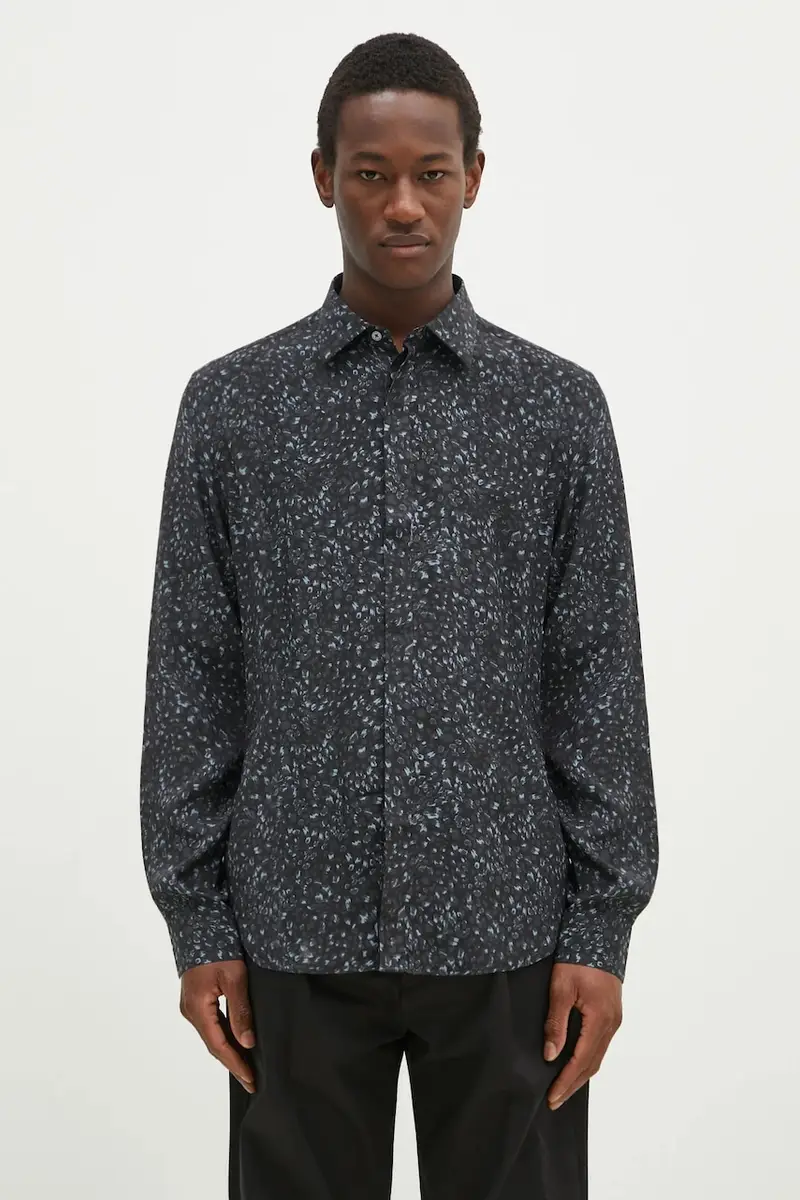 camicia uomo colore blu M1R-656U-P02579