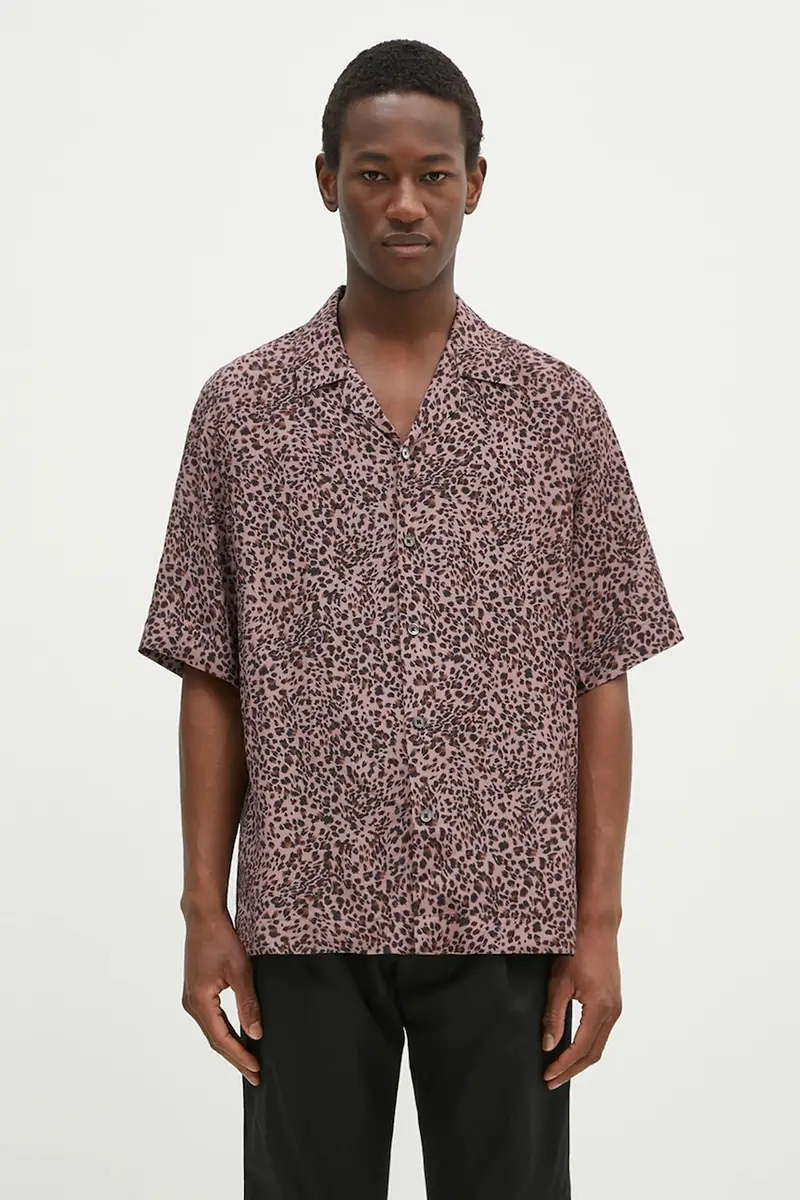 camicia uomo colore rosa M1R-905U-P02579