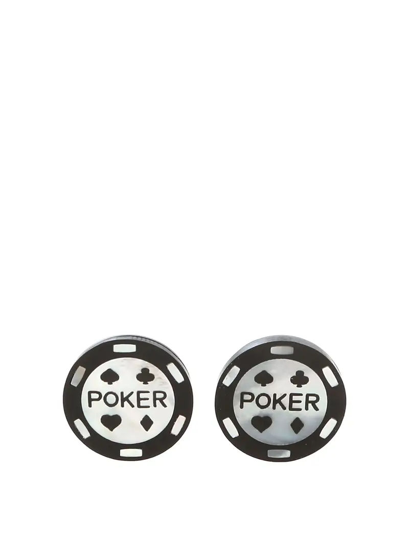 Gemelli in metallo Nero