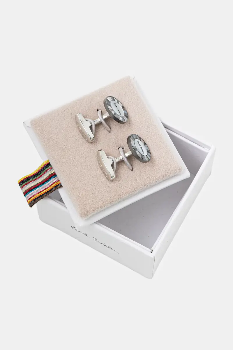 gemelli uomo M1A-CUFF-TMOPL Argento miniatura 3