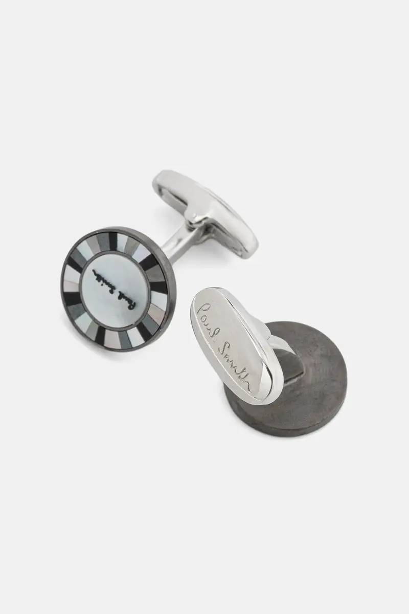 gemelli uomo M1A-CUFF-TMOPL Argento miniatura 2