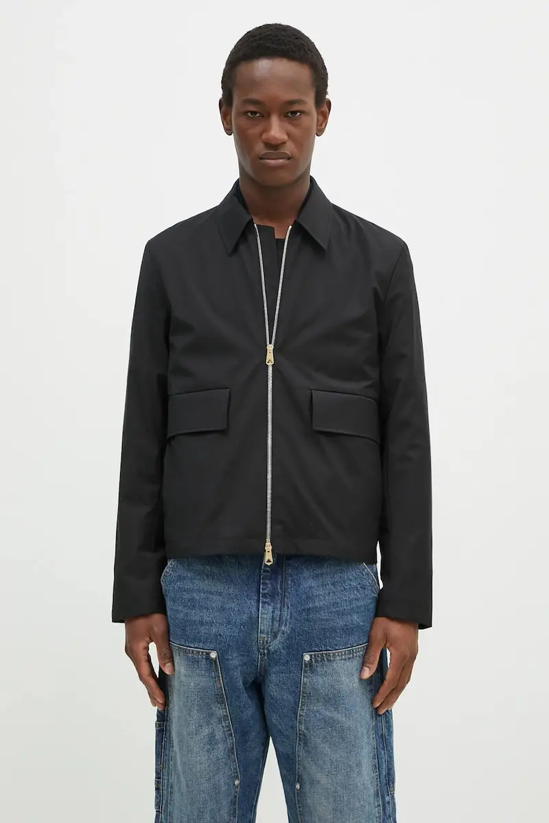 giacca in lana colore nero M1R-031Z-N00041