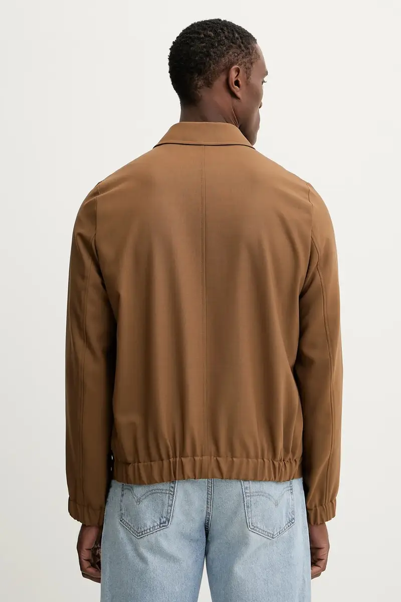 giacca in lana Marrone miniatura 3