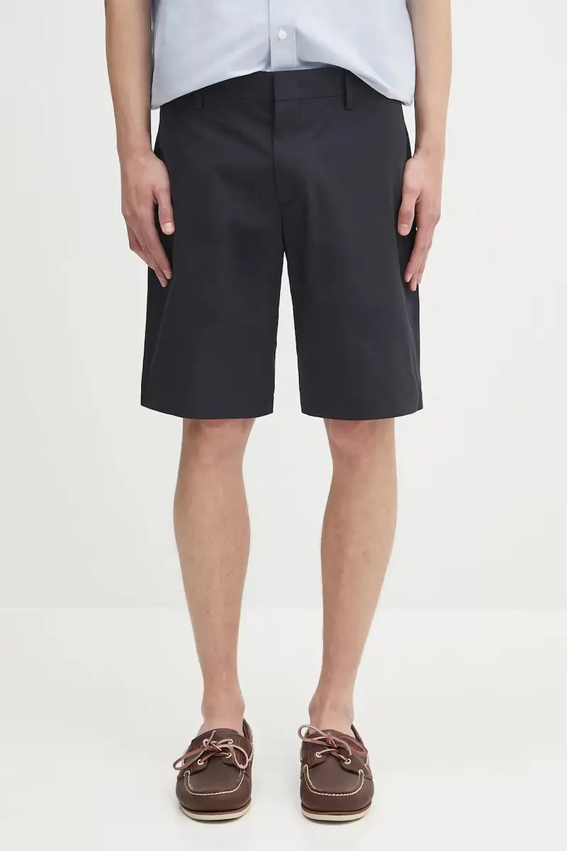 pantaloncini in cotone Blu navy