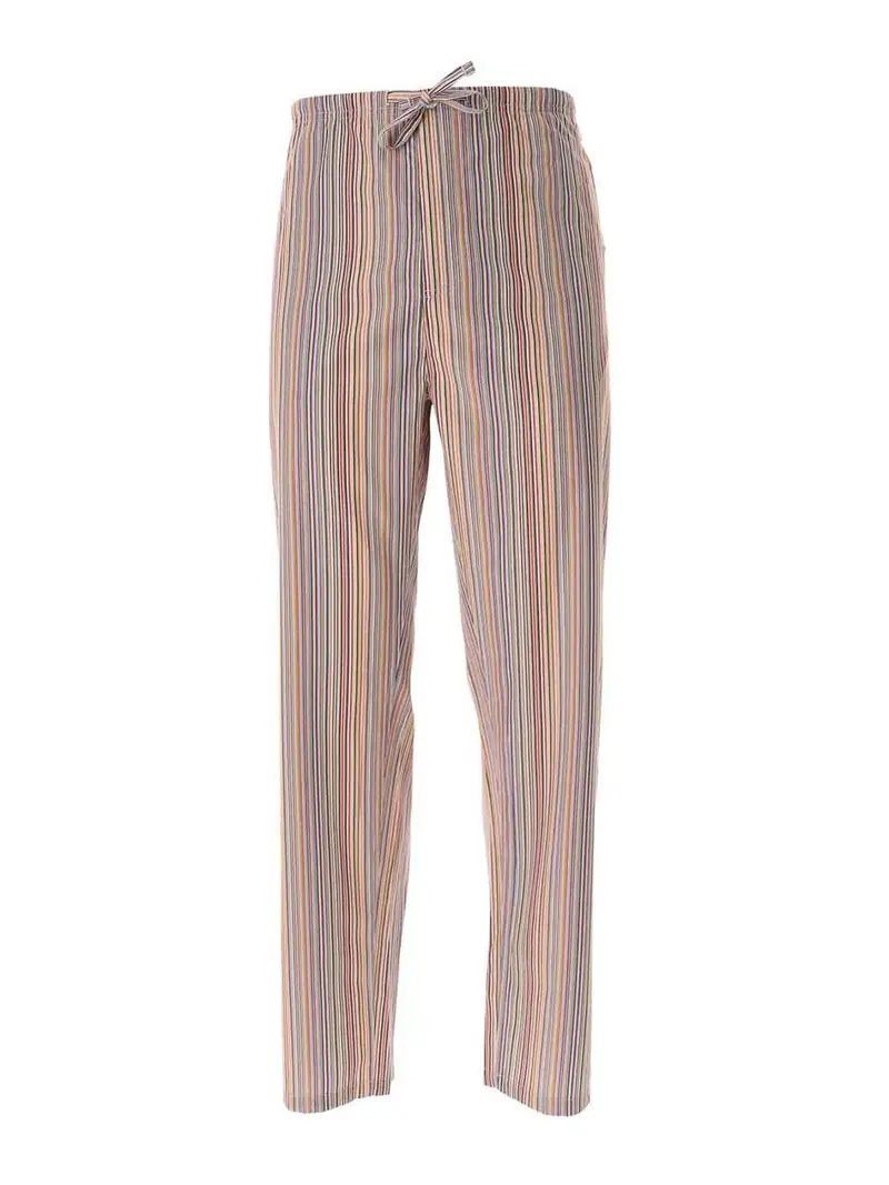 Pantalone Pigiama Signature Stripe Multicolore
