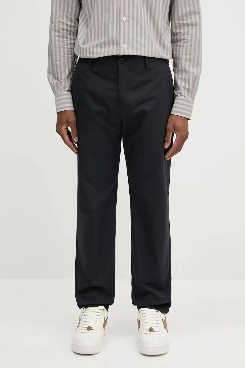 pantaloni in cotone Blu navy