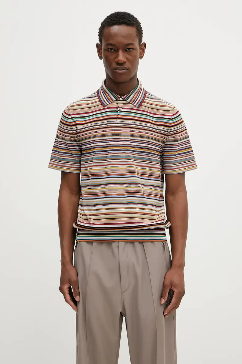 polo in cotone Multicolore