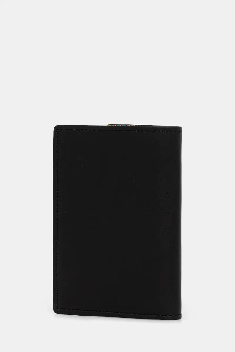 portafoglio in pelle 0 Nero miniatura 2