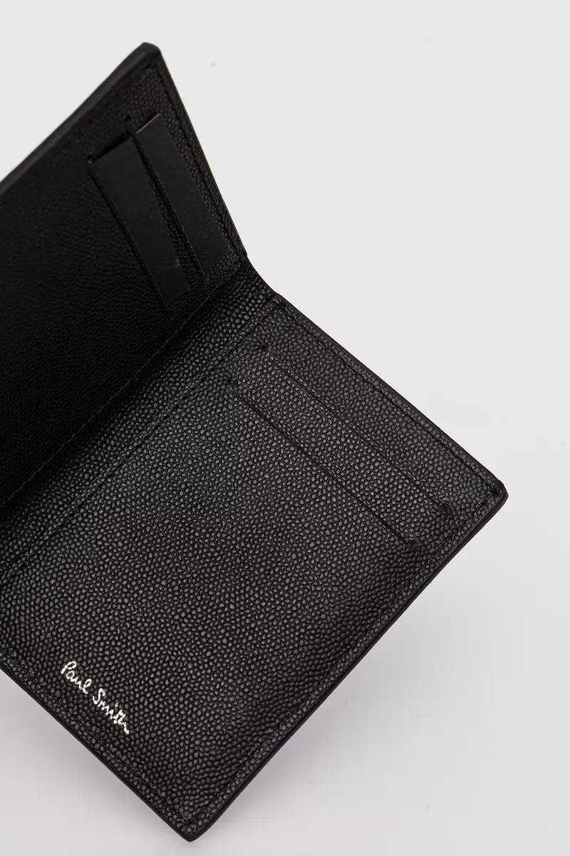 portafoglio in pelle uomo colore nero M1A-8230-TMUZEB miniatura 4