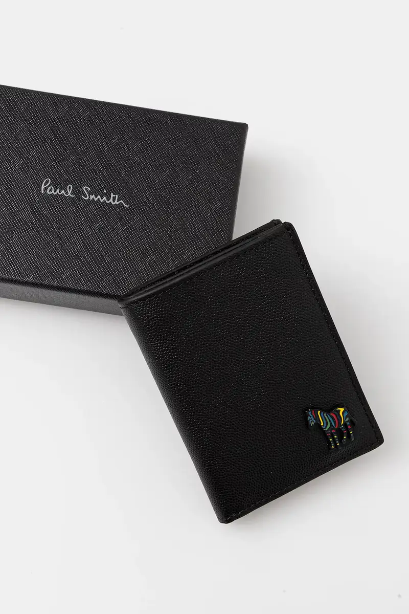 portafoglio in pelle uomo colore nero M1A-8230-TMUZEB miniatura 5