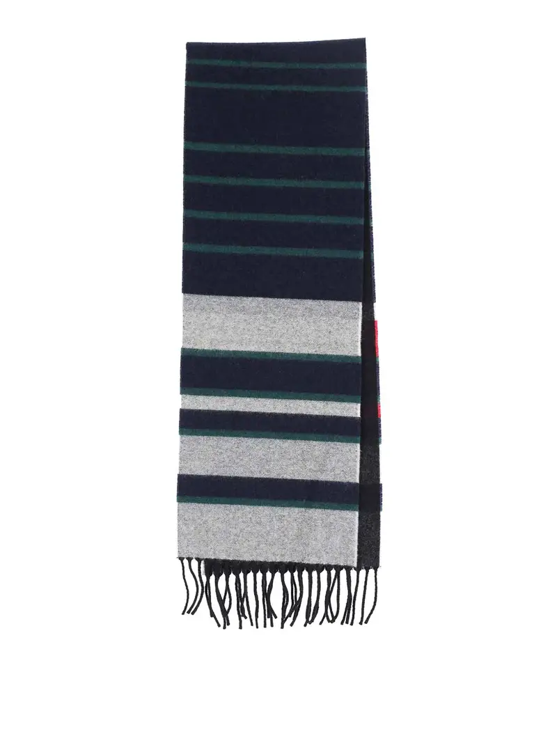 Sciarpa In Lana Merino E Cashmere Multicolore