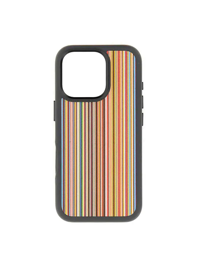 Signature Stripe Cover For Iphone 16 Pro Multicolore