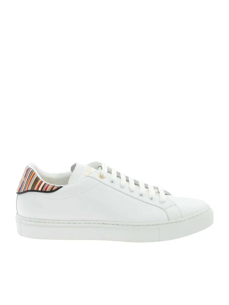 Sneakers bianche con dettagli a contrasto Bianco