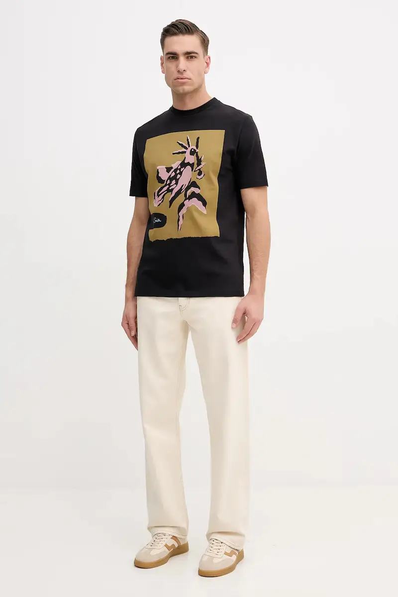 Paul Smith T-shirt Nero 3973278 miniatura 2