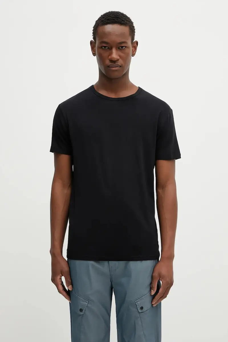 t-shirt pacco da 3 colore nero M1A-388FH-P3PK