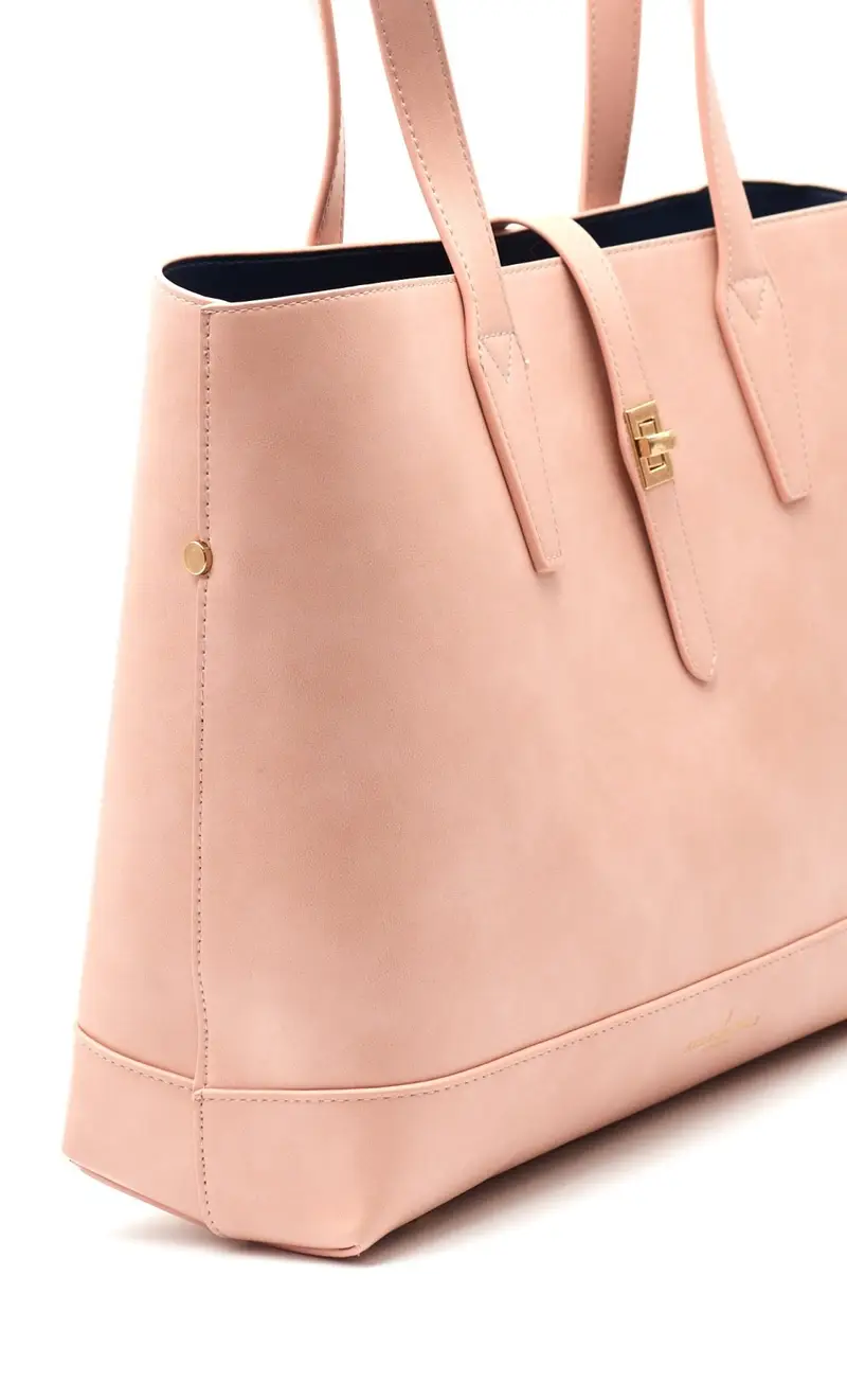 Borsa tote pauls boutique london evelyn, colore rosa miniatura 2