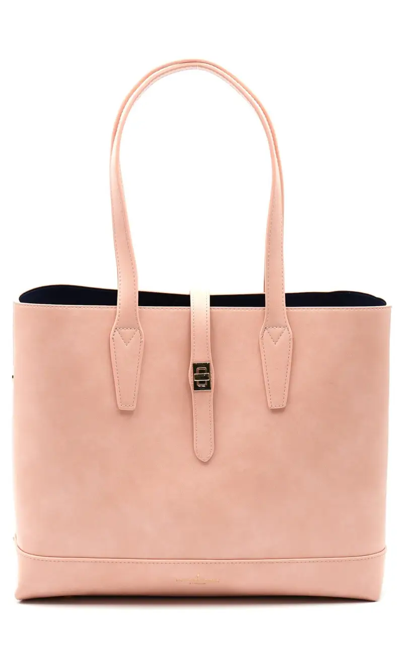 Borsa tote pauls boutique london evelyn, colore rosa
