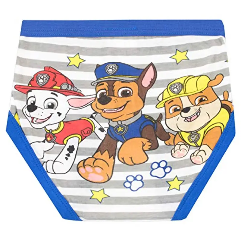 Paw Patrol Biancheria Intima delle Ragazzi La Squadra dei Cuccioli Confezione da 5 - Multicolore miniatura 3