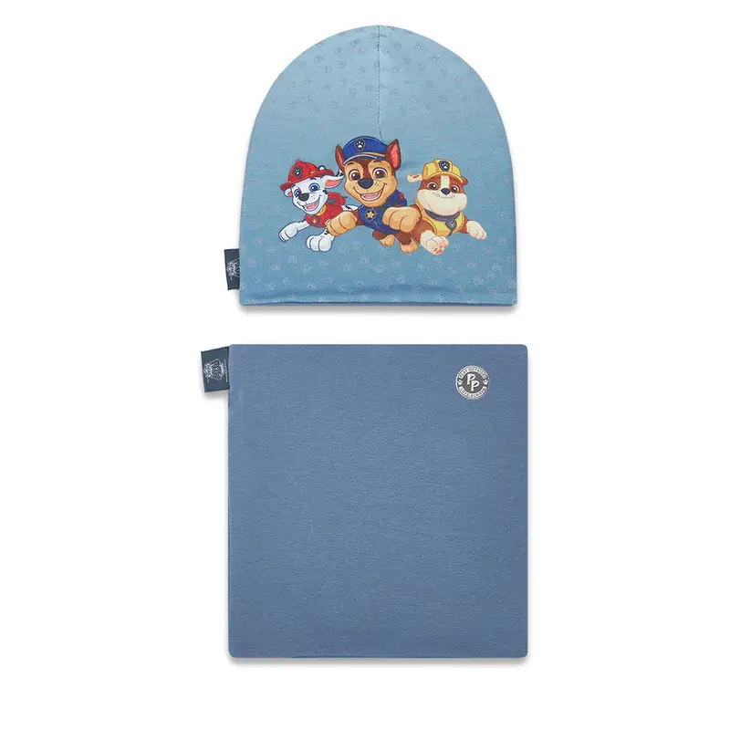 Completo cappello e scaldacollo Paw Patrol CEO-ACCCS-AW25-317PAW Blu
