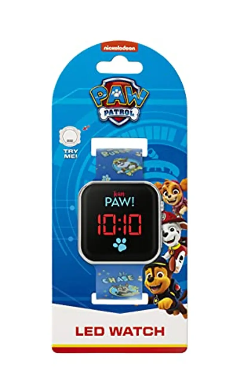 Paw Patrol Orologio Digitale Quarzo Unisex Bambini con Cinturino in Silicone PAW4354 miniatura 3