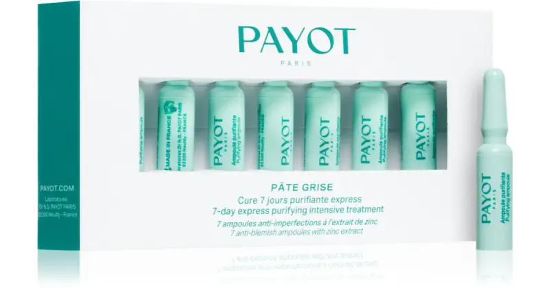 Pate Grise Trattamento detergente intensivo purificante 7 giorni per pelli grasse e miste - 7ml