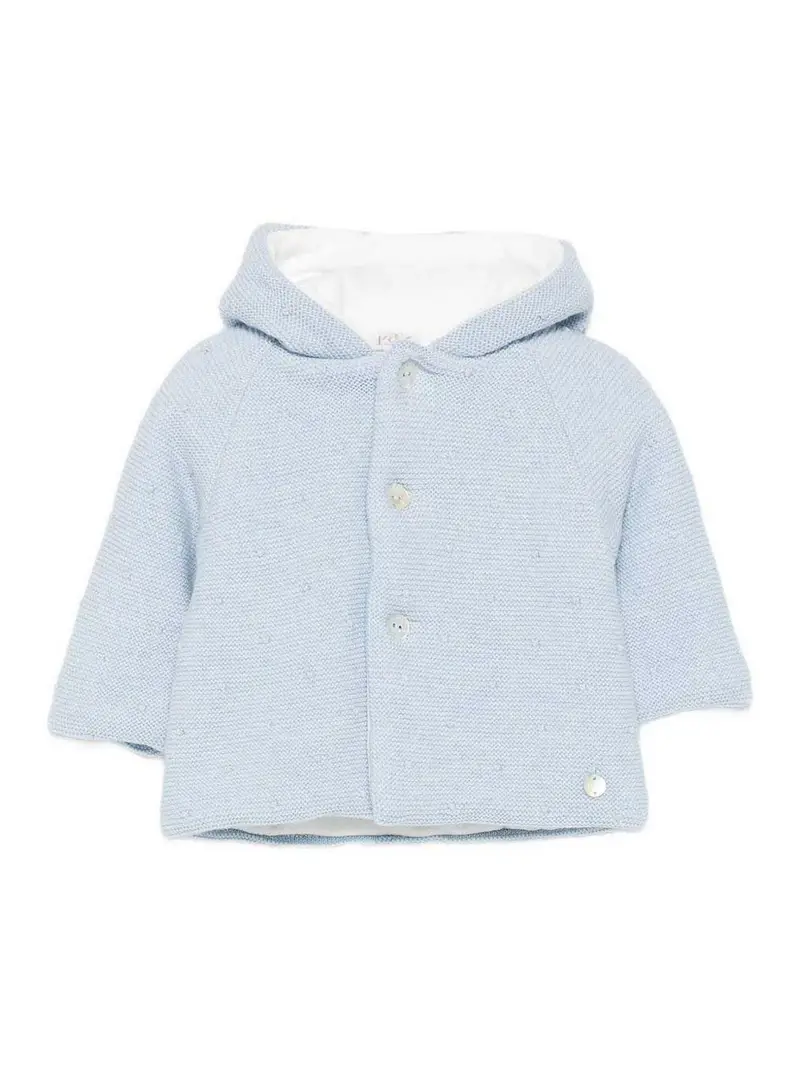 Cappotto Con Cappuccio Blu