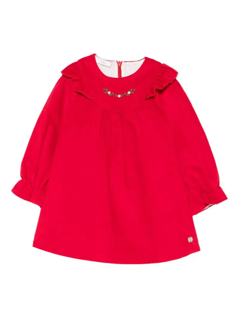 Paz Rodriguez Kids Abito Bambina Rosso