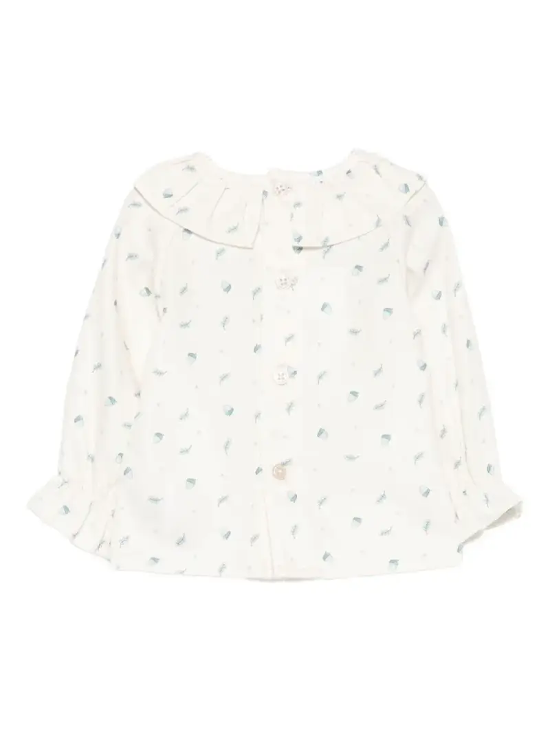 Paz Rodriguez Kids Maglia Avena Bambino in cotone con stampa miniatura 3