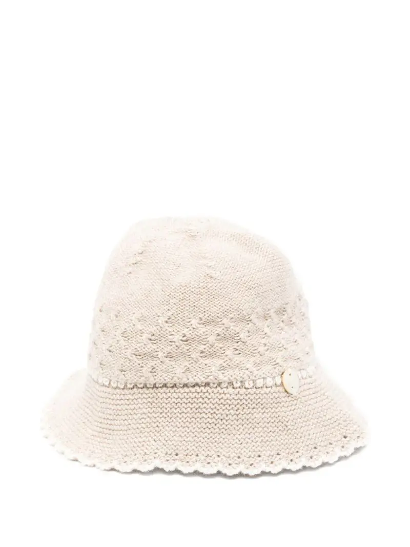 Paz Rodriguez Kids Cappello beige per Bambino