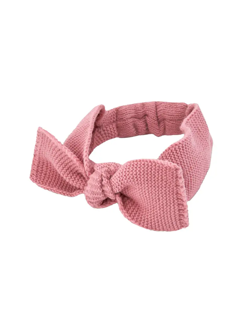 Fascia Bambalina rosa neonata lana