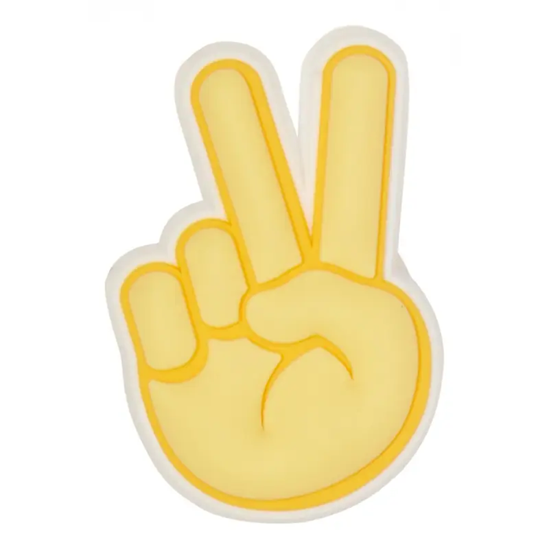 Peace hand sign