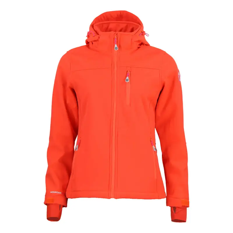 Giacca a vento con cappuccio da donna Peak Mountain Aclaude