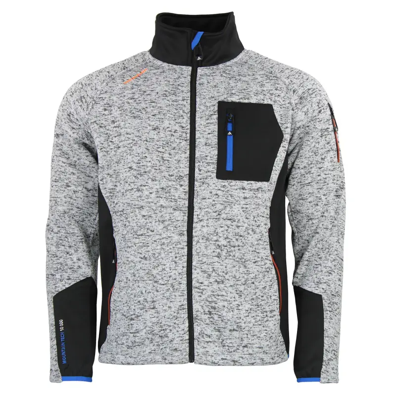 Giacca in pile bicolore Peak Mountain Club