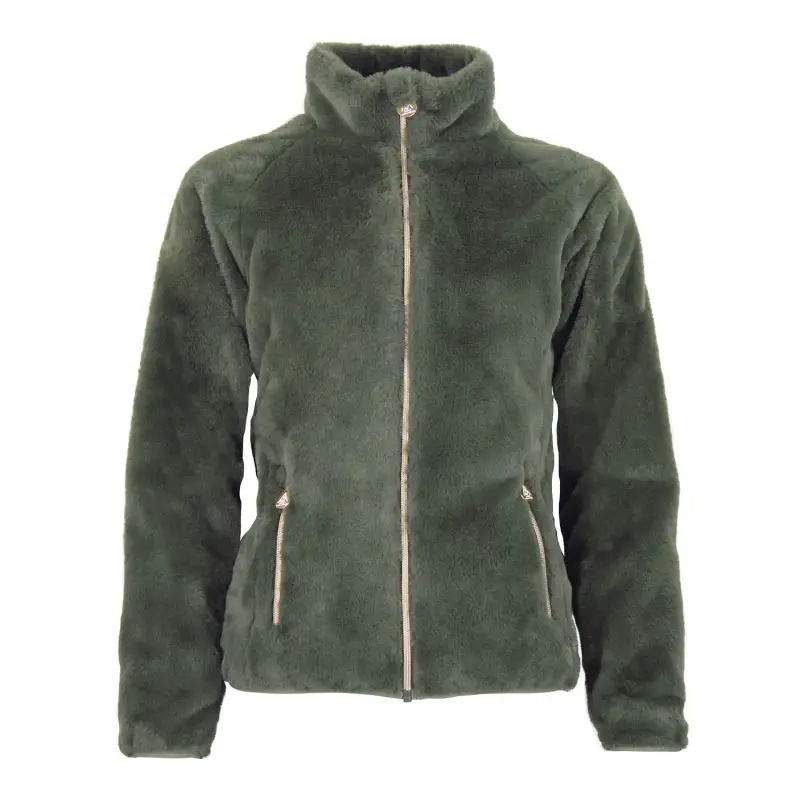 Giacca in pile con pelliccia sintetica donna Peak Mountain Arendel