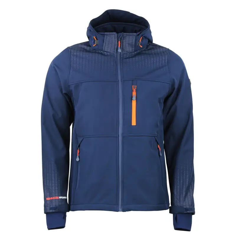 Giacca softshell con cappuccio Peak Mountain Cabra