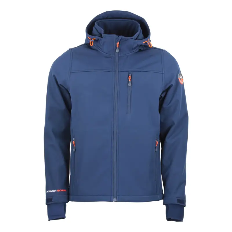 Giacca softshell con cappuccio Peak Mountain Claude