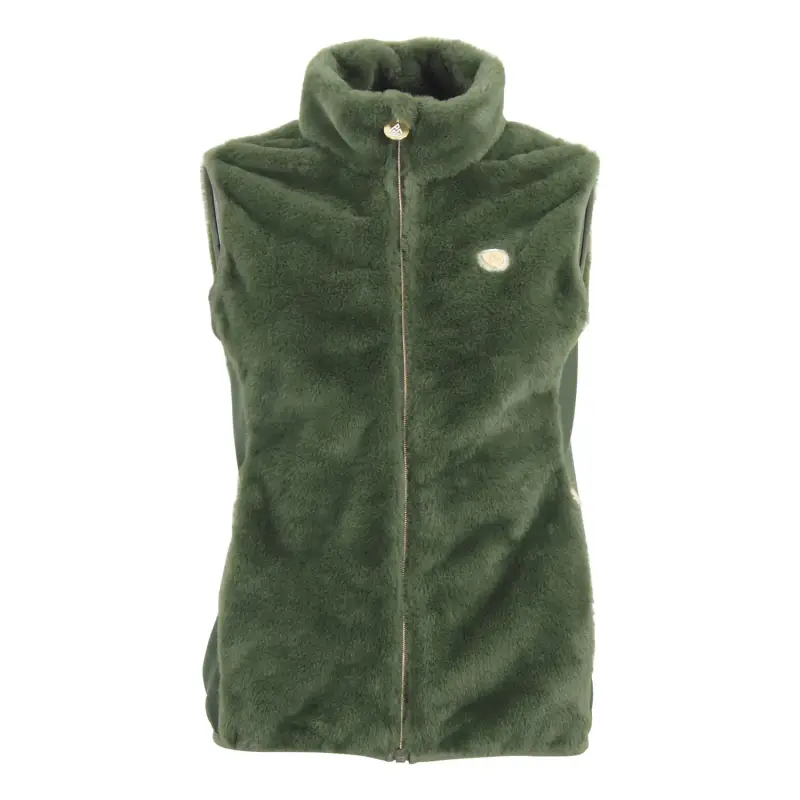 Gilet senza maniche in pelliccia sintetica donna Peak Mountain Avril