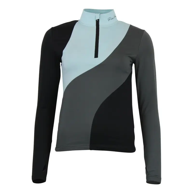 Maglia a maniche lunghe con zip per donna Peak Mountain Aramis