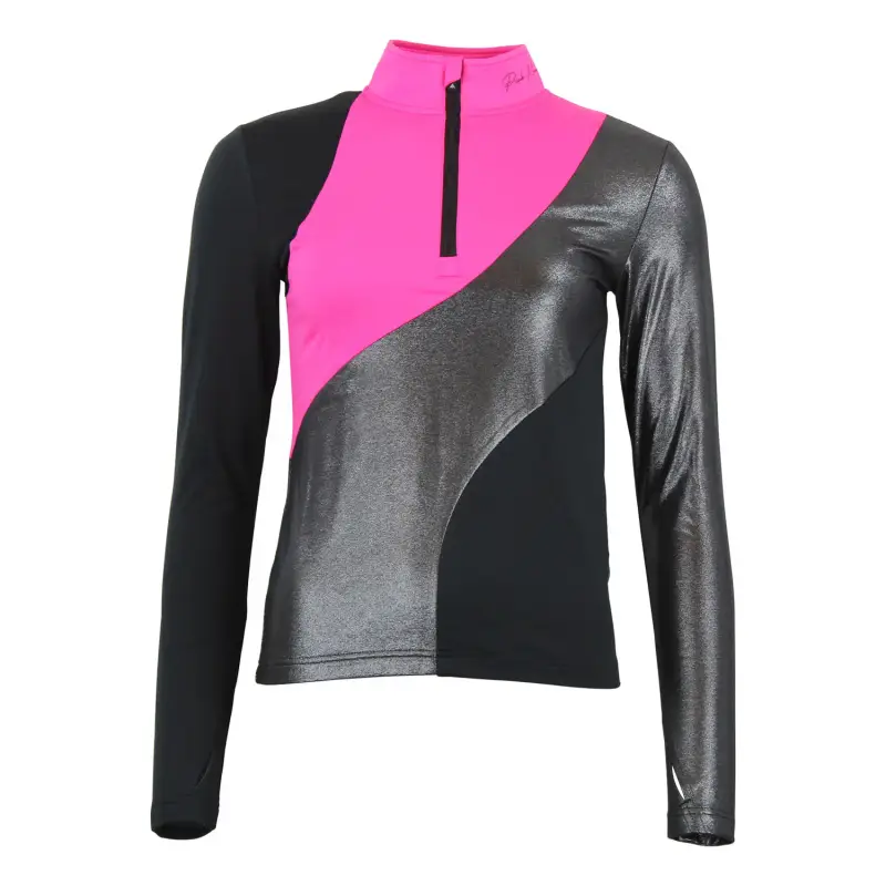 Maglia a maniche lunghe con zip per donna Peak Mountain Aramis